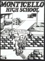 Monticello High School 2001 yearbook cover photo