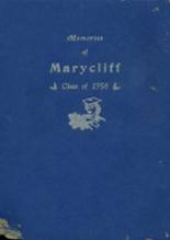 Marycliff High School 1958 yearbook cover photo