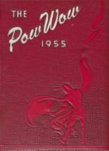 Iron River High School 1955 yearbook cover photo