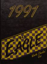 Campbellsville High School 1991 yearbook cover photo