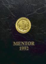 Mentor High School 1992 yearbook cover photo
