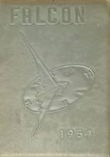 Tyrone High School 1954 yearbook cover photo