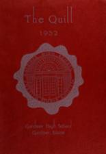 Gardiner High School 1952 yearbook cover photo