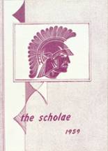 Potosi High School 1959 yearbook cover photo
