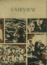 Fairview High School 1972 yearbook cover photo