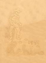 1951 Union High School Yearbook from Roosevelt, Utah cover image