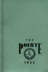 Grosse Pointe High School 1935 yearbook cover photo