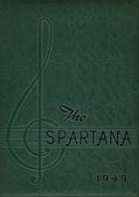 Spartanburg High School 1949 yearbook cover photo