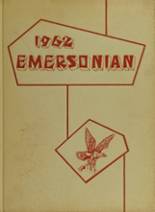 Emerson Vocational School 302 1962 yearbook cover photo