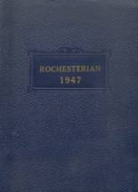 Rochester High School 1947 yearbook cover photo
