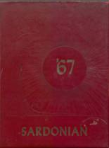 1967 Sardis High School Yearbook from Sardis city, Alabama cover image