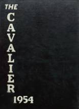 Coldwater High School 1954 yearbook cover photo