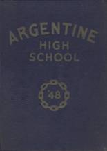 Argentine High School 1948 yearbook cover photo