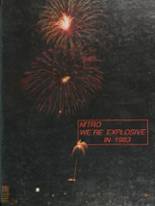 Nitro High School 1983 yearbook cover photo