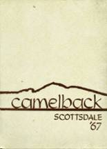 Scottsdale High School 1967 yearbook cover photo