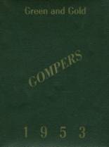 Samuel Gompers Vocational High School 1953 yearbook cover photo