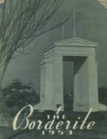 Blaine High School 1953 yearbook cover photo