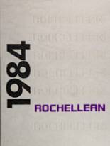 New Rochelle High School 1984 yearbook cover photo