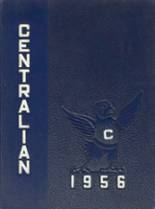 Central High School 1956 yearbook cover photo