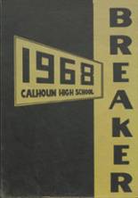 Calhoun High School 1968 yearbook cover photo