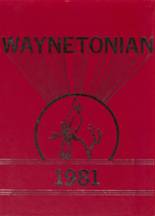 1981 Wayne County High School Yearbook from Monticello, Kentucky cover image