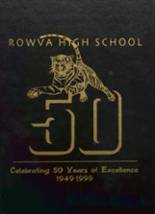 ROWVA High School 1999 yearbook cover photo