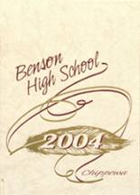 Benson High School 2004 yearbook cover photo