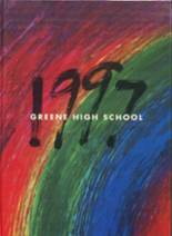 Greene Community High School 1997 yearbook cover photo
