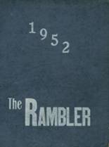 Kennebunk High School 1952 yearbook cover photo