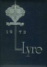 1973 Lawrence High School Yearbook from Fairfield, Maine cover image