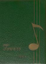 Notre Dame Preparatory School 1956 yearbook cover photo