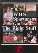 Waynesville High School 1990 yearbook cover photo