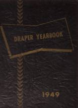 Draper High School 1949 yearbook cover photo