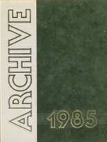 Ridley High School 1985 yearbook cover photo