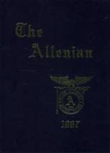 Allen Academy 1987 yearbook cover photo