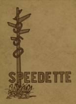 Speedway High School 1950 yearbook cover photo