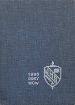 Jackson High School 1965 yearbook cover photo