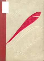 Fairfield High School 1951 yearbook cover photo