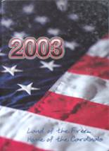 Clarinda High School 2003 yearbook cover photo