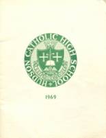 Hudson Catholic High School 1969 yearbook cover photo