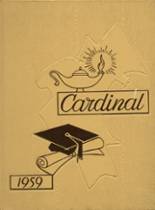 Coldwater High School 1959 yearbook cover photo