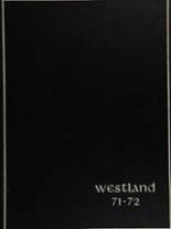 Westland High School 1972 yearbook cover photo