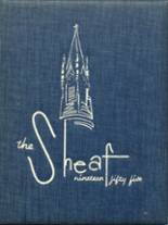 Mt. St. Joseph Academy 1955 yearbook cover photo