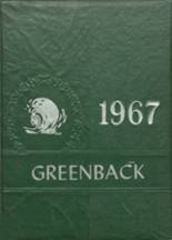 Ponchatoula High School 1967 yearbook cover photo