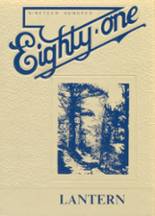 1981 Lutheran High School Yearbook from Denver, Colorado cover image