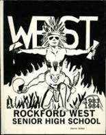 1984 West High School Yearbook from Rockford, Illinois cover image