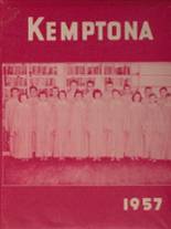 Kempton-Cabery Community High School 1957 yearbook cover photo