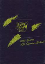 Kit Carson High School 1992 yearbook cover photo