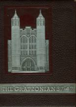 Gratz High School 1947 yearbook cover photo