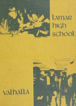 Lamar High School 1971 yearbook cover photo